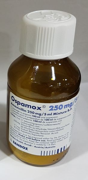Ospamox Suspension 250mg